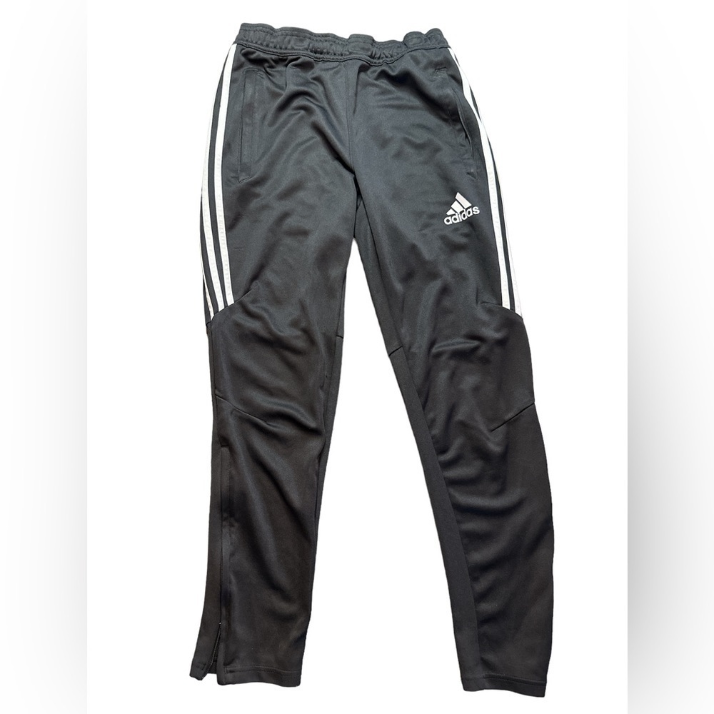 Adidas Youth Warm Ups Size S but run bigger Black